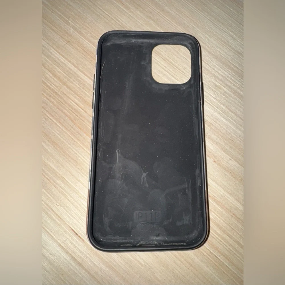 iPhone 11 Pro phone case TOUGH blue drips Matte finish